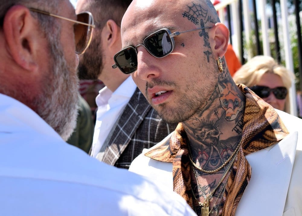 Tattoos, Eyewear, Street Style, 2018 Pitti