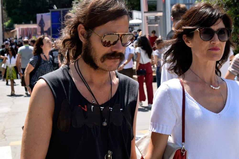 Couple at Pitti Uomo