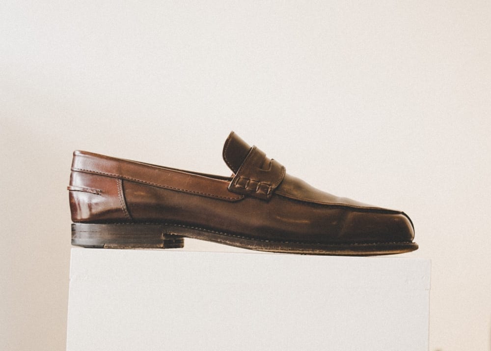 Shell cordovan, penny loafer