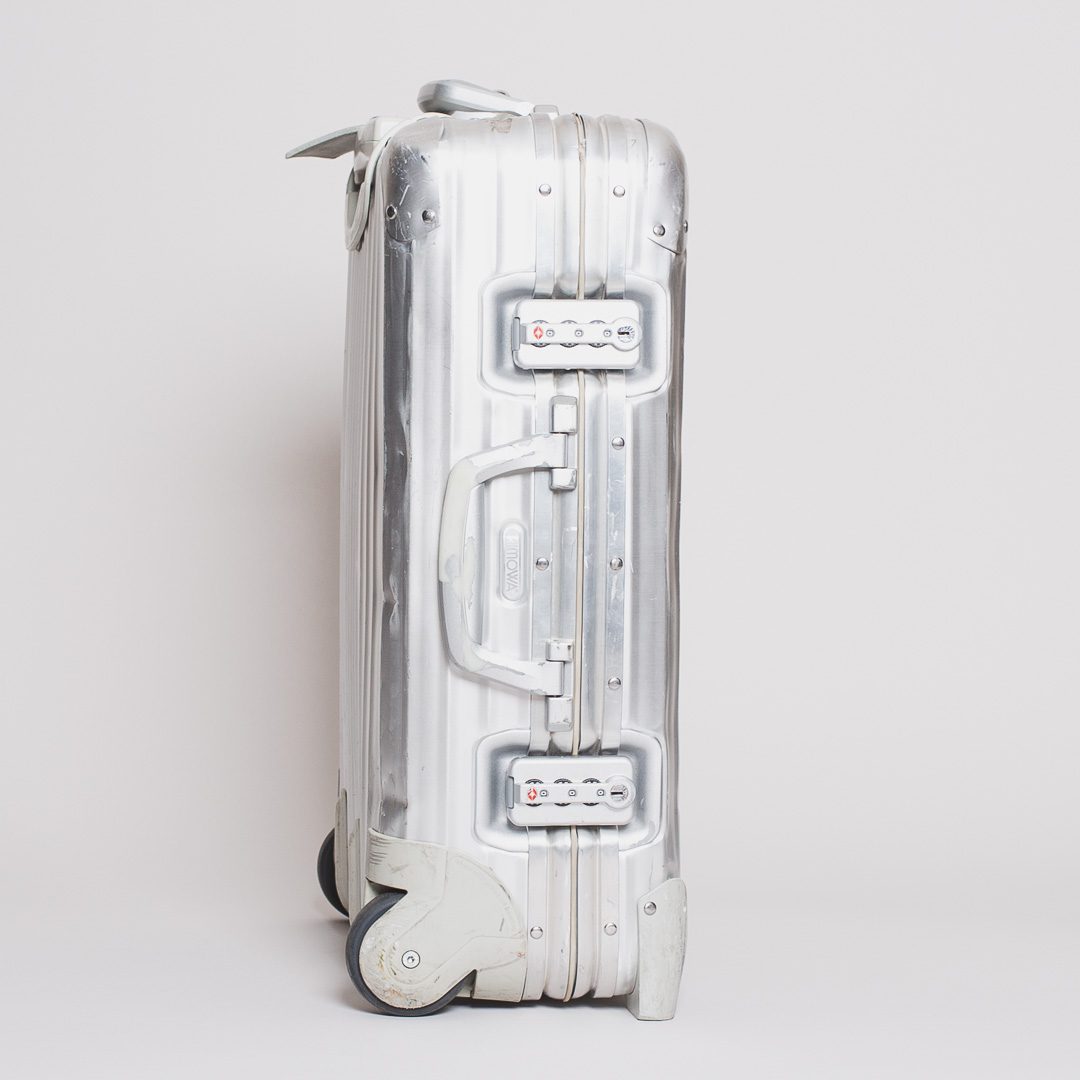 RIMOWA Suitcase Classic Silver Aluminum 2-Wheel Topas 52cm