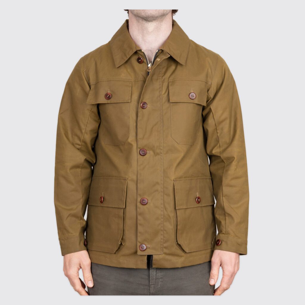 Waxed canvas jacket by TWC - The Workers Club made in England