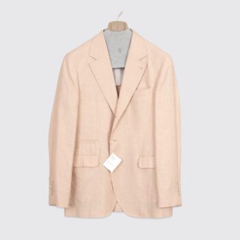 Lightweight blazer, pastel orange, Brunello Cucinelli